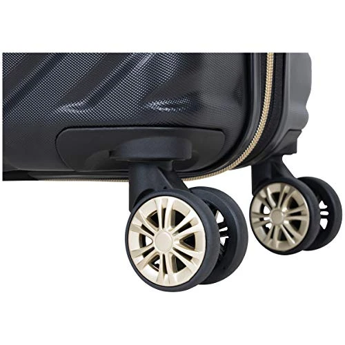 Kenneth Cole Reaction Women's Sophie Backpack Silky Nylon 15" Laptop & Tablet RFID Bookbag For School, Work, & Travel, Black With 20" Carry-On, One Size 10 Kenneth Cole Reaction Women's Sophie Backpack Silky Nylon 15" Laptop & Tablet RFID Bookbag For School, Work, & Travel, Black With 20" Carry-On, One Size - Image 8