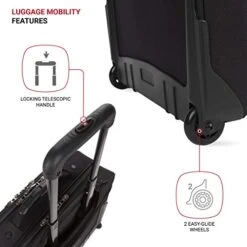 Wenger Luggage Granada Pro 15.6-Inch, Black -Vera Bradley Shop 41q5exb yCL