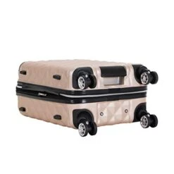 Kenneth Cole Reaction Diamond Tower Luggage Collection Lightweight Hardside Expandable 8-Wheel Spinner Travel Suitcase, Rose Champagne, 20-Inch Carry On -Vera Bradley Shop 41qOZDNkJQL