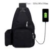 Male Leisure Sling Chest Pack Crossbody Bags For Men Messenger Canvas USB Charging Leather Handbag Shoulder Bags 1 Male Leisure Sling Chest Pack Crossbody Bags For Men Messenger Canvas USB Charging Leather Handbag Shoulder Bags -Vera Bradley Shop 41qlI5kRv1L