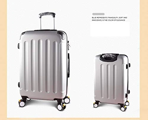 26 Inch Trolley Case/Bags Woman Travel Suitcase With Wheels Rolling Carry On Luggage,B,24 5 26 Inch Trolley Case/Bags Woman Travel Suitcase With Wheels Rolling Carry On Luggage,B,24 - Image 3