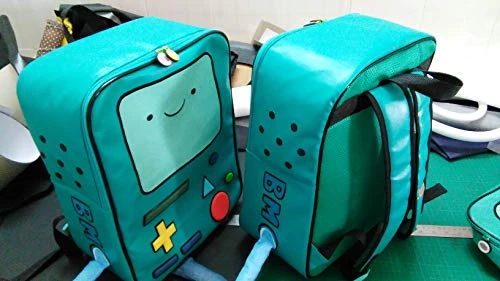 Adventure Time With Finn And Jake Boys And Girls Cartoon Network School Pu Bmo Backpack 4 Adventure Time With Finn And Jake Boys And Girls Cartoon Network School Pu Bmo Backpack - Image 2