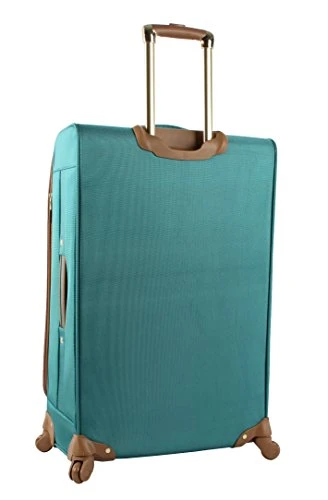 Steve Madden Designer Luggage Collection- 3 Piece Softside Expandable Lightweight Spinner Suitcases- Travel Set Includes Under Seat Bag, 20-Inch Carry On & 28-Inch Checked Suitcase (Harlo Teal Blue) 9 Steve Madden Designer Luggage Collection- 3 Piece Softside Expandable Lightweight Spinner Suitcases- Travel Set Includes Under Seat Bag, 20-Inch Carry On & 28-Inch Checked Suitcase (Harlo Teal Blue) - Image 7