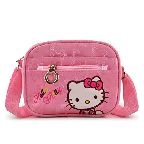 Hello Kitty Bag, Hello Kitty Purse For Girls-Pink KT Cat Crossbody Bag, Hello Kitty Mini Pink Small Shoulder Handbag For Girl, Mini Travel Bag For Girls, KT Cat Purse For Girls. 3 Hello Kitty Bag, Hello Kitty Purse For Girls-Pink KT Cat Crossbody Bag, Hello Kitty Mini Pink Small Shoulder Handbag For Girl, Mini Travel Bag For Girls, KT Cat Purse For Girls.