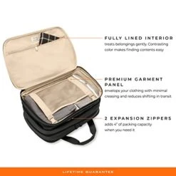 Briggs & Riley Expandable Cabin Bag, Black 29 Briggs & Riley Expandable Cabin Bag, Black -Vera Bradley Shop 41rY4Xtl6 L