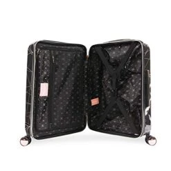 Juicy Couture Women's Vivian 3 Piece Hardside Spinner Luggage Set, Black Marble Web, One Size 13 Juicy Couture Women's Vivian 3 Piece Hardside Spinner Luggage Set, Black Marble Web, One Size -Vera Bradley Shop 41rmxvqIzYL