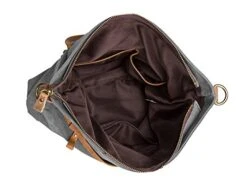 ECOSUSI Unisex Casual Hobo Canvas Cross Body Messenger Shoulder Bags Grey 16 ECOSUSI Unisex Casual Hobo Canvas Cross Body Messenger Shoulder Bags Grey -Vera Bradley Shop 41rpwWIbGzL