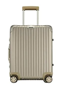 Rimowa Topas Titanium Carry On Luggage IATA 21" Inch Multiwheel 32L Suitcase - Champagne -Vera Bradley Shop 41rq1wDLK7L