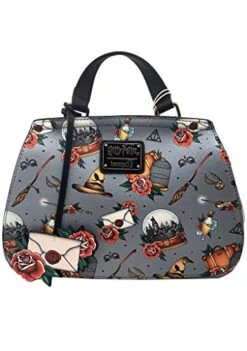 Loungefly X Harry Potter Relics Tattoo All Over Print Crossbody Bag (One Size, Multicolored) 7 Loungefly X Harry Potter Relics Tattoo All Over Print Crossbody Bag (One Size, Multicolored) -Vera Bradley Shop 41rxsoRwaZL e502a2bc ca10 43d5 bd64 4c842fbb6a39