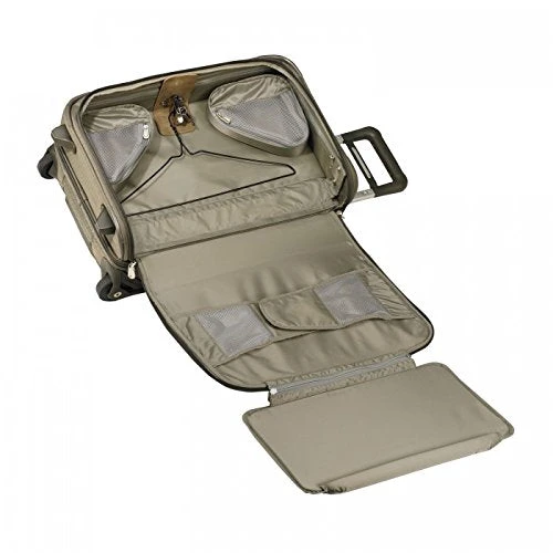Briggs & Riley Baseline-Softside Carry-On Wheeled Upright Garment Bag, Olive, One SIze 6 Briggs & Riley Baseline-Softside Carry-On Wheeled Upright Garment Bag, Olive, One SIze - Image 4