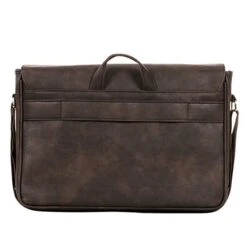 Kenneth Cole Reaction Travelier Satchel Messenger Vegan Leather Laptop Computer Shoulder Bags, Brown, Scored -Vera Bradley Shop 41sEMpvj08L