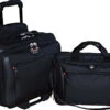 Wenger SwissGear Potomac 2-Pc Business Set With Double Zipper Overnighter Rolling Case And Matching 15.4" Laptop Case 1 Wenger SwissGear Potomac 2-Pc Business Set With Double Zipper Overnighter Rolling Case And Matching 15.4" Laptop Case -Vera Bradley Shop 41sqBCKhTZL