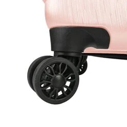 U.S. Traveler Boren Polycarbonate Hardside Rugged Travel Suitcase Luggage With 8 Spinner Wheels, Aluminum Handle, Pink, 2-Piece Set, USB Port In Carry-On 12 U.S. Traveler Boren Polycarbonate Hardside Rugged Travel Suitcase Luggage With 8 Spinner Wheels, Aluminum Handle, Pink, 2-Piece Set, USB Port In Carry-On -Vera Bradley Shop 41sxq FCo S