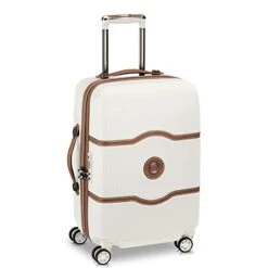 DELSEY Paris Chatelet Hardside Luggage With Spinner Wheels, Champagne White, Carry-on 21 Inch, No Brake 17 DELSEY Paris Chatelet Hardside Luggage With Spinner Wheels, Champagne White, Carry-on 21 Inch, No Brake -Vera Bradley Shop 41t44AxYtZL