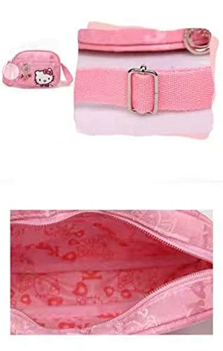 Hello Kitty Bag, Hello Kitty Purse For Girls-Pink KT Cat Crossbody Bag, Hello Kitty Mini Pink Small Shoulder Handbag For Girl, Mini Travel Bag For Girls, KT Cat Purse For Girls. 6 Hello Kitty Bag, Hello Kitty Purse For Girls-Pink KT Cat Crossbody Bag, Hello Kitty Mini Pink Small Shoulder Handbag For Girl, Mini Travel Bag For Girls, KT Cat Purse For Girls. - Image 4