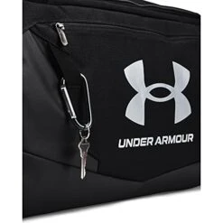 Under Armour Adult Undeniable 5.0 Duffle , Black (001)/Metallic Silver , Medium -Vera Bradley Shop 41tfXLEvDOL