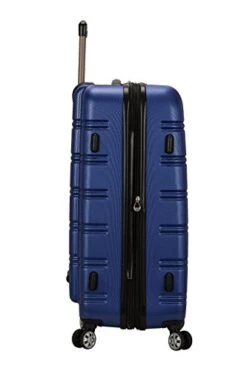 Rockland Melbourne Hardside Expandable Spinner Wheel Luggage, Blue, Checked-Large 28-Inch -Vera Bradley Shop 41u RfPugzL