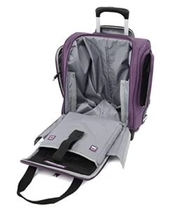 Travelpro Skypro Lightweight Airline Size Carry On Luggage Trolley Suitcase (Orchid Purple, 2-Wheel Underseat Bag) 13 Travelpro Skypro Lightweight Airline Size Carry On Luggage Trolley Suitcase (Orchid Purple, 2-Wheel Underseat Bag) -Vera Bradley Shop 41uLWA6dl1L