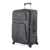 SwissGear Sion Softside Luggage With Spinner Wheels, Dark Grey, Checked-Medium 25-Inch -Vera Bradley Shop 41uTvCAlF1L