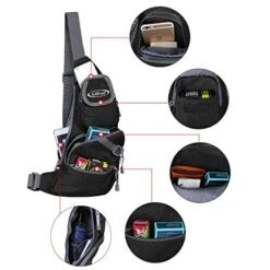 G4Free Black Sling Bag Chest Crossbody Bag Lightweight Sling Backpack One Strap Shoulder Backpack 13 G4Free Black Sling Bag Chest Crossbody Bag Lightweight Sling Backpack One Strap Shoulder Backpack -Vera Bradley Shop 41v1IvCwWeL