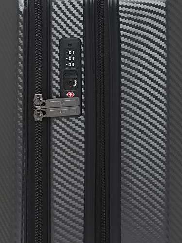 HEYS EZ Access 2.0 Range Charcoal Color Hard Cabin Luggage, Silver, Cabin, Luggage 6 HEYS EZ Access 2.0 Range Charcoal Color Hard Cabin Luggage, Silver, Cabin, Luggage - Image 4