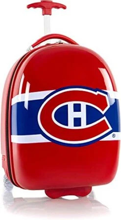 Heys America NHL Officially Licensed Wheeled Luggage (Montreal Canadiens, 18-Inch) -Vera Bradley Shop 41vMgadV9RL