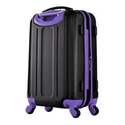 Olympia Apache Ii 21" Carry-on Spinner, BLACK+PURPLE, One Size 14 Olympia Apache Ii 21" Carry-on Spinner, BLACK+PURPLE, One Size -Vera Bradley Shop 41vYE96qn7L