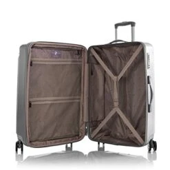 Heys America DuoTrak Spinner Luggage (Silver, 26") -Vera Bradley Shop 41vhvad8UFL