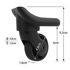 Super Ma Replacement Luggage Wheel Suitcase Repair Spinner Wheels Luggage Accessories (W149) -Vera Bradley Shop 41vyeGx9PfS