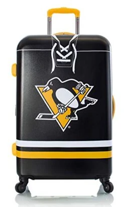 Heys America NHL Officially Licensed Wheeled Luggage (Pittsburg Penguins, 26-Inch) -Vera Bradley Shop 41w5VxZjaJL