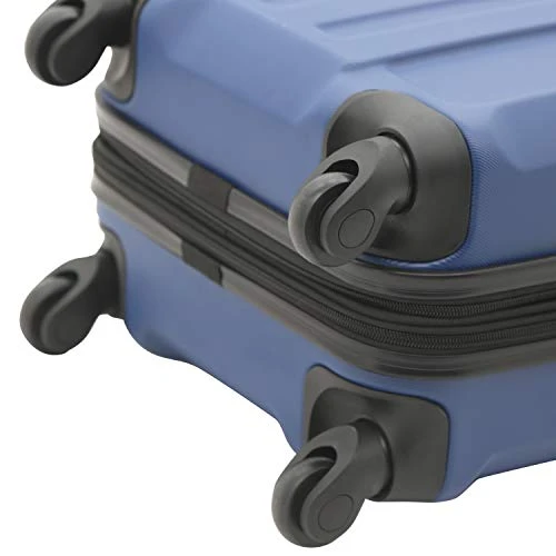 Travelers Club Albany Hardside Expandable Spinner Luggage, Navy Blue, Carry-On 20-Inch 5 Travelers Club Albany Hardside Expandable Spinner Luggage, Navy Blue, Carry-On 20-Inch - Image 3