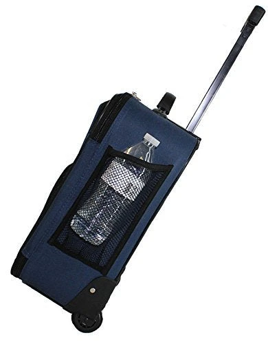 Boardinglbue Rolling Personal Item Under Seat Luggage 18" For American Frontier Spirit Southwest Airlines + Cover (Navy) 6 Boardinglbue Rolling Personal Item Under Seat Luggage 18" For American Frontier Spirit Southwest Airlines + Cover (Navy) - Image 4