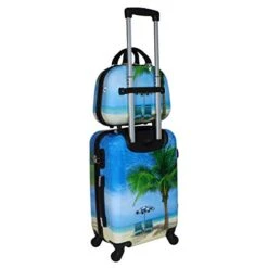 World Traveler Palm Tree Hardside 2-Piece Carry-On Spinner Luggage Set, One_Size 20 World Traveler Palm Tree Hardside 2-Piece Carry-On Spinner Luggage Set, One_Size -Vera Bradley Shop 41wC5ncrluL
