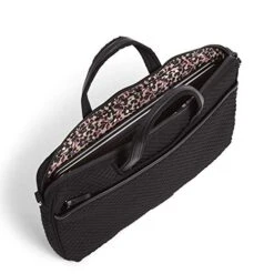 Vera Bradley Women's Microfiber Slim Laptop Case, Classic Black -Vera Bradley Shop 41wR9eZYI8L