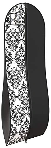 Gusseted Gown Garment Bag For Women’s Prom And Bridal Wedding Dresses - Travel Folding Loop, ID 5 Gusseted Gown Garment Bag For Women’s Prom And Bridal Wedding Dresses - Travel Folding Loop, ID - Image 3