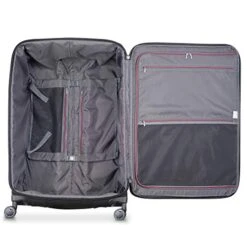 DELSEY Paris Executive Collection Softside Expandable Luggage With Spinner Wheels, Black, Checked-Large 29 Inch -Vera Bradley Shop 41yDiw9bXsL