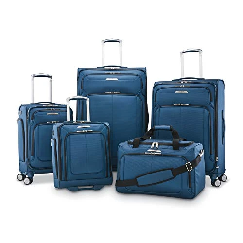 Samsonite SoLyte DLX Underseat Wheeled Carry-On (Mediterranean Blue) 5 Samsonite SoLyte DLX Underseat Wheeled Carry-On (Mediterranean Blue) - Image 3