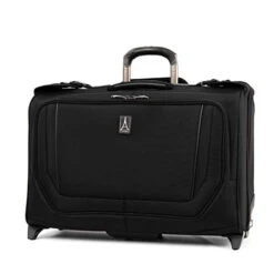 Travelpro Crew Versapack Carry-on Rolling Garment Bag, Jet Black
