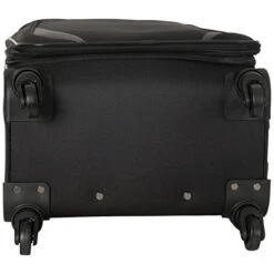 Kenneth Cole Reaction Going Places 24" 600d Polyester Expandable 4-Wheel Spinner Checked Luggage, Black 14 Kenneth Cole Reaction Going Places 24" 600d Polyester Expandable 4-Wheel Spinner Checked Luggage, Black -Vera Bradley Shop 41yUbkBs82L