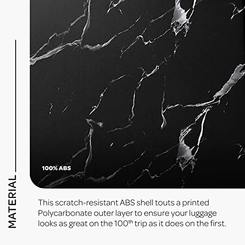 American Tourister Moonlight Hardside Expandable Luggage With Spinner Wheels, Black Marble, 2-Piece Set (21/24) 7 American Tourister Moonlight Hardside Expandable Luggage With Spinner Wheels, Black Marble, 2-Piece Set (21/24) - Image 5