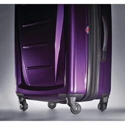 Samsonite Winfield 2 Hardside Luggage With Spinner Wheels, Purple, Carry-On 20-Inch -Vera Bradley Shop 41zJlSBUh5L