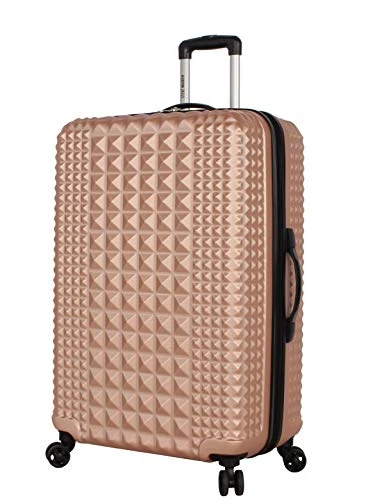 Steve Madden Luggage Set 3 Piece - Lightweight Hardside Suitcase Set - Includes 20 Inch Carry On, 24In/28In Checked Bag With 8-Wheel Rolling Spinner (Rose Gold, One Size) 7 Steve Madden Luggage Set 3 Piece - Lightweight Hardside Suitcase Set - Includes 20 Inch Carry On, 24In/28In Checked Bag With 8-Wheel Rolling Spinner (Rose Gold, One Size) - Image 5