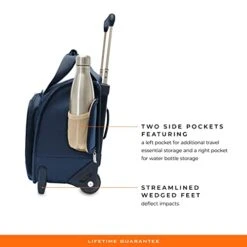 Briggs & Riley 2-Wheel Cabin Bag, Navy -Vera Bradley Shop 41zUhDzbd3L