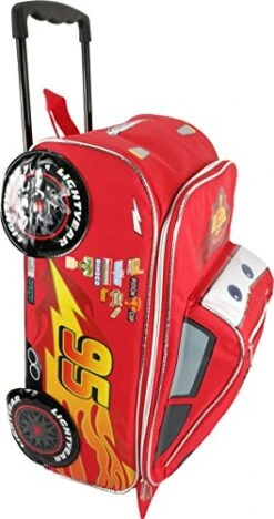 Disney Pixar Cars 2 Rolling Lightning McQueen Luggage Suitcase -Vera Bradley Shop 51 5GiBMfQL