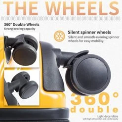 Coolife Luggage 3 Piece Sets PC+ABS Spinner Suitcase Carry On Fashion (Dark Green, One_Size) -Vera Bradley Shop 51 A7vbDoL