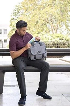 Vangoddy Laptop Shoulder Bag Crossbody Bag Briefcase Messenger Sleeve Pouch 11"-12.5" For HP EliteBook/Chromebook 11 / Stream 11 / ProBook X360 / Pro Slate/LG Gram/Microsoft Surface (11"-12.5") -Vera Bradley Shop 51 gp 2Bwno4L