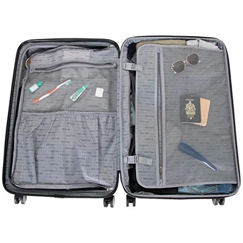 Kenneth Cole Reaction Continuum Hardside 8-Wheel Expandable Upright Spinner Luggage, Vivid Blue, 2-Piece (20" Carry-On / 28" Check Size) 4 Kenneth Cole Reaction Continuum Hardside 8-Wheel Expandable Upright Spinner Luggage, Vivid Blue, 2-Piece (20" Carry-On / 28" Check Size) - Image 2