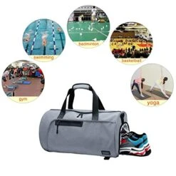 BLUBOON Sports Gym Duffel Bag With Shoe Compartment For Men And Women Oversized Travel Carry-on 14 BLUBOON Sports Gym Duffel Bag With Shoe Compartment For Men And Women Oversized Travel Carry-on -Vera Bradley Shop 51017fUTCBL