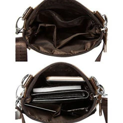 Berchirly Small Vintage Real Leather Travel Shoulder Bag Crossbody Handbag 15 Berchirly Small Vintage Real Leather Travel Shoulder Bag Crossbody Handbag -Vera Bradley Shop 5105RMQXoAL