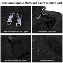 Duffel Bags For Traveling, 65L Carry On Foldable Weekender Overnight Bag For Men Women Waterproof Weekend Travel Duffle Bags With Shoe Compartment,Black -Vera Bradley Shop 510zcyrb2PL